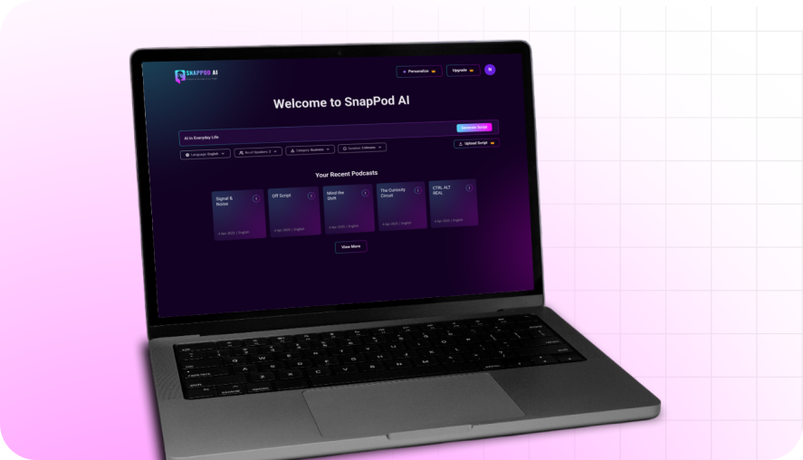 SnapPod AI Dashboard